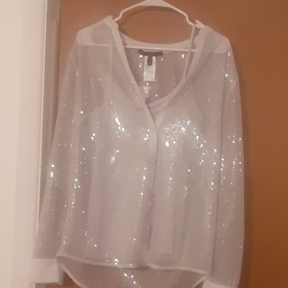Large Sequin top